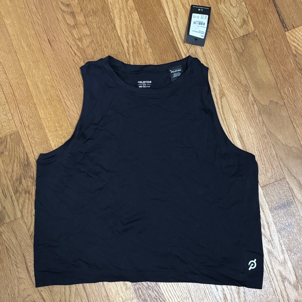 Peloton Black Sleeveless Top